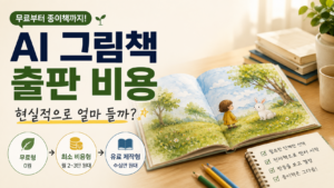 AI 그림책 출판, 전자책과 종이책
