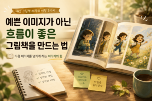 좋은 그림책 만드는 7가지 기준, 예쁜 AI 이미지만으로 부족한 이유