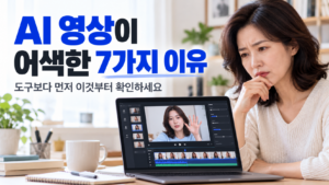 AI 영상이 어색한 7가지 이유