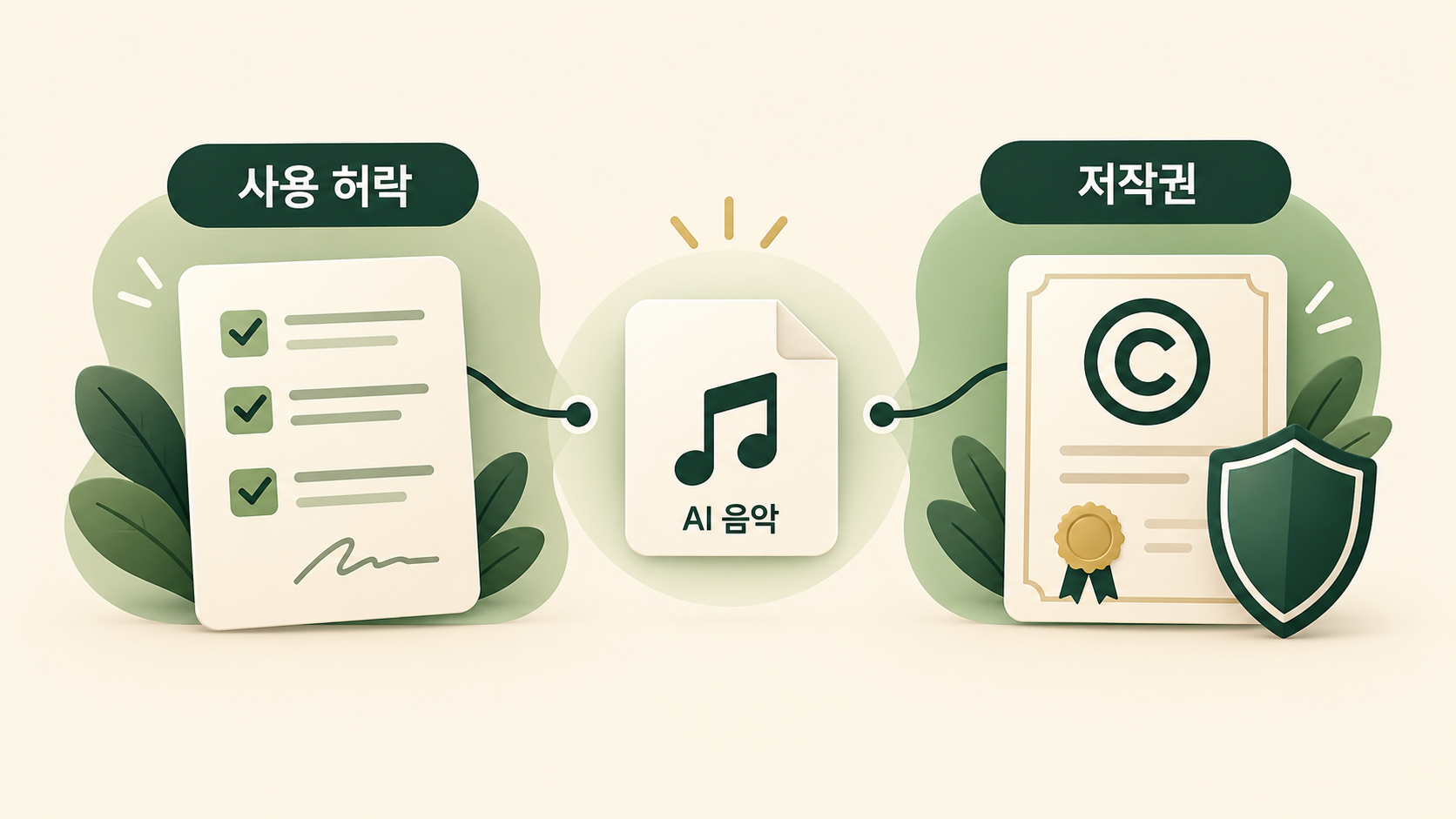 사용 허락과 저작권의 차이
