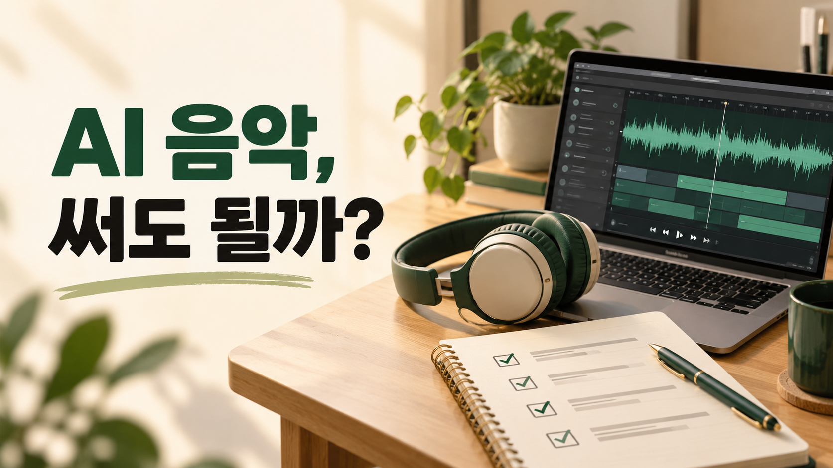 AI 음악, 써도 될까?