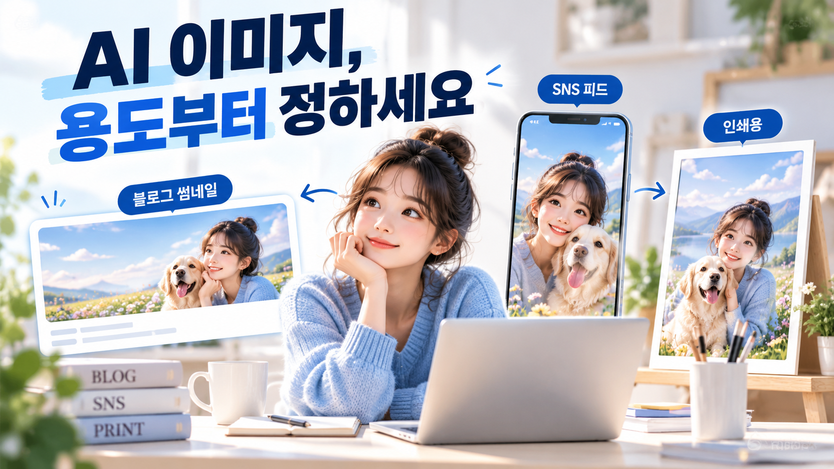AI 이미지, 다양한 활용법