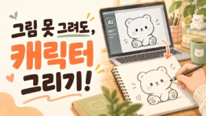 AI로 따라 그리는 귀여운 캐릭터