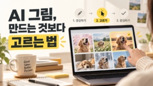 AI 그림 생성 3단계