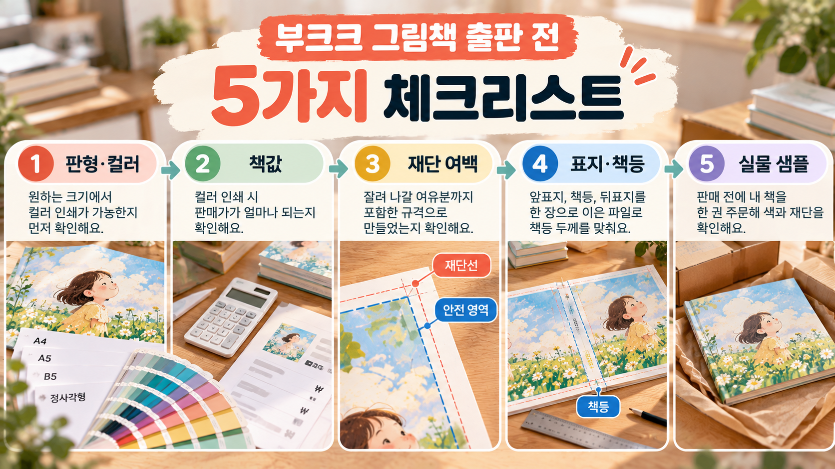 부크크 그림책 출판 5가지 체크리스트