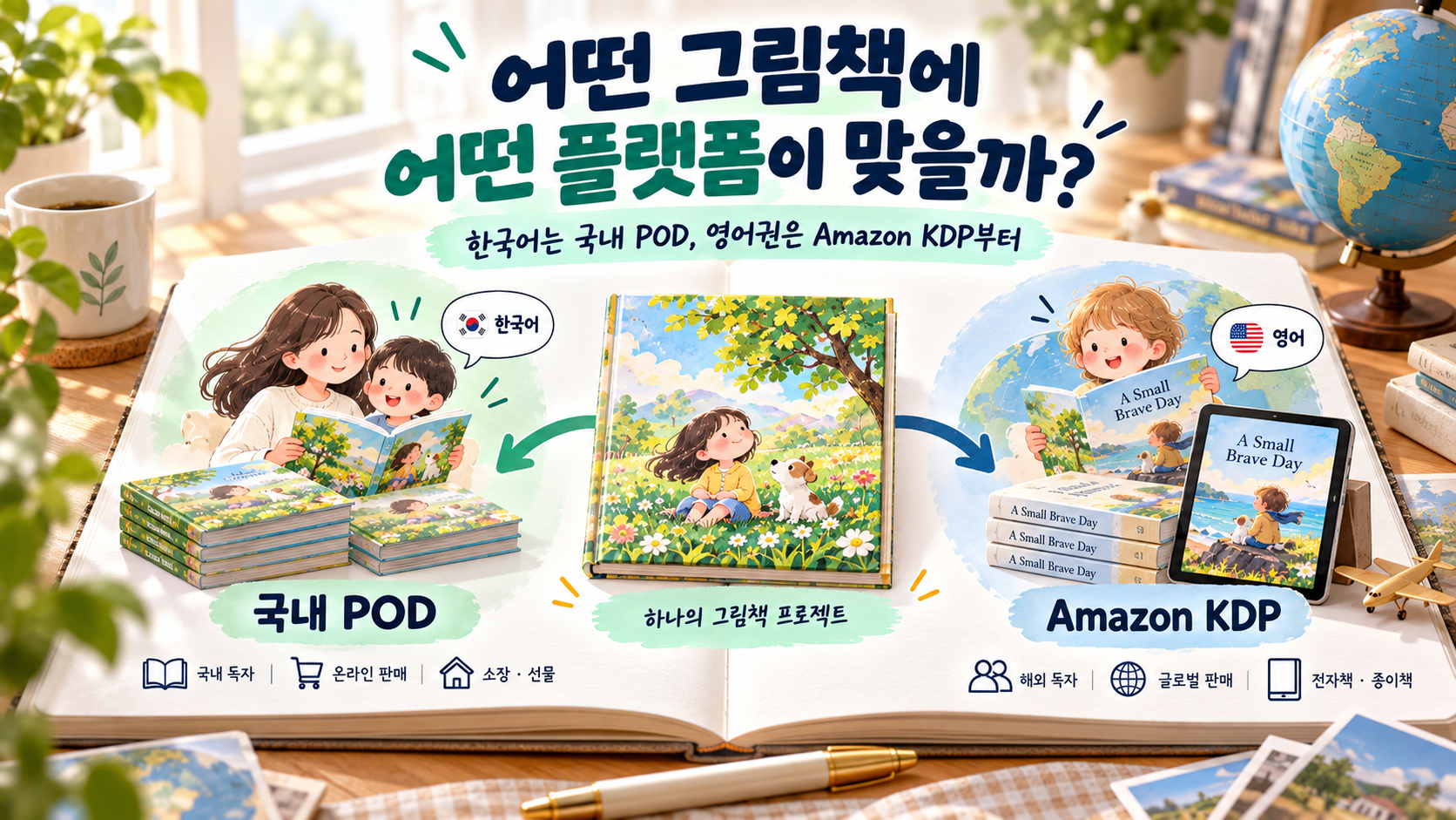 그림책 출판 플랫폼 선택 가이드