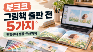 부크크 그림책 등록 전 확인할 5가지