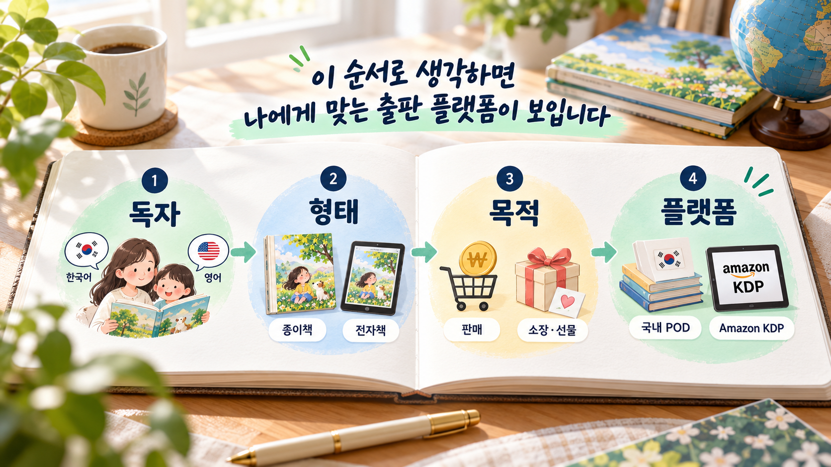 나에게 맞는 출판 플랫폼 찾기