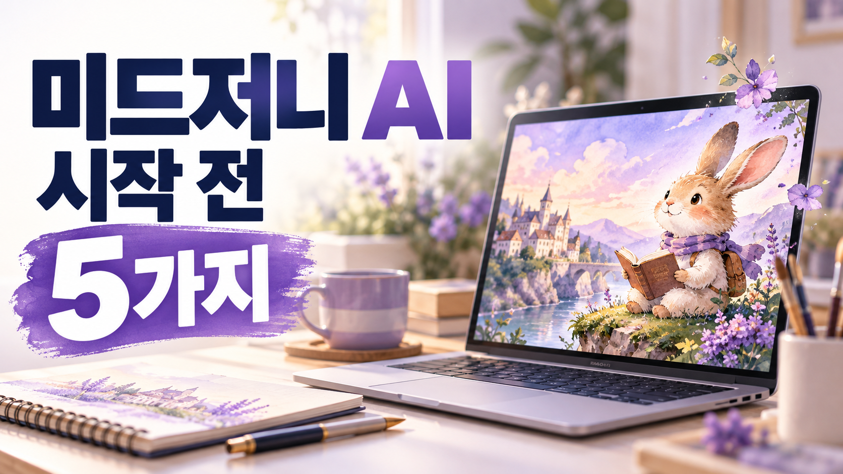 미드저니 AI 시작 전 5가지