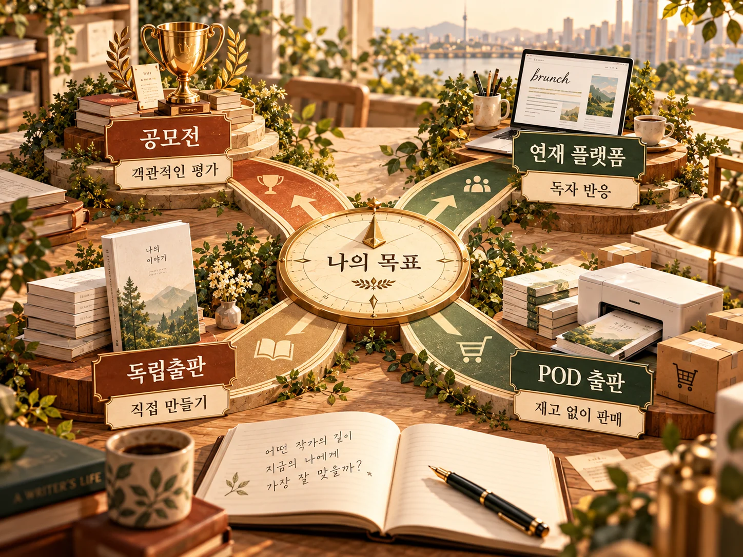 작가 데뷔의 네 갈래 길