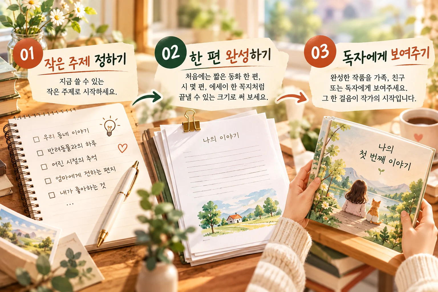 작은 이야기, 큰 시작
