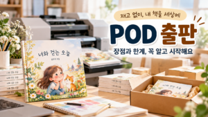 POD 출판, 장점과 한계