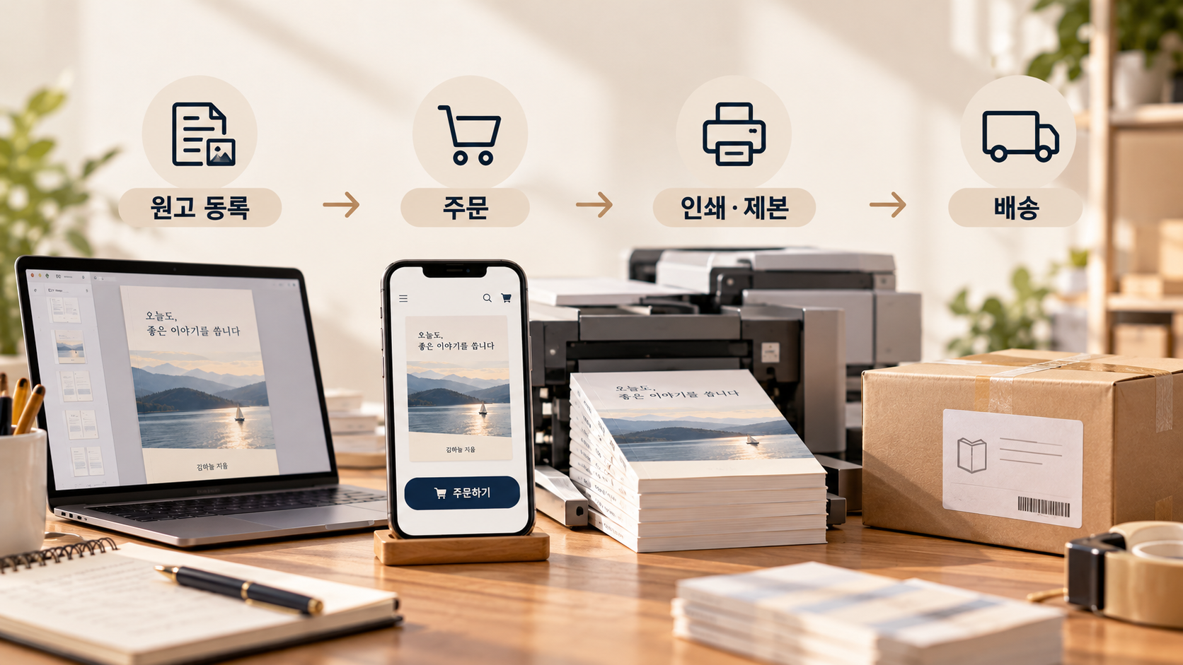 POD 출판 과정